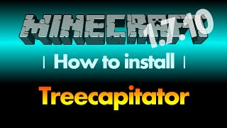 How to install Treecapitator Mod 1710 for Minecraft 1710 with download link [upl. by Lerrud]