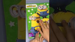 Advent calendar Minions 🤩💛 shorts asmr unboxing minions candy toys top newyear [upl. by Ytiak652]