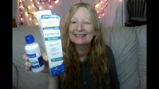 Update On My Eye Upper Eyelid Puffy Red Pain Bausch Lomb Eye Wash [upl. by Svend]