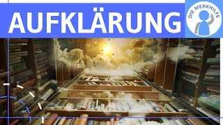 Aufklärung  Literaturepoche einfach erklärt  Merkmale Literatur Geschichte Vertreter [upl. by Loginov]