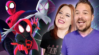 SPIDERMAN Into the SpiderVerse First Time Watching Movie REACTION [upl. by Orpah]