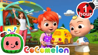 Wheels on the Bus Camper Van  More CoComelon Nursery Rhymes amp Kids Songs [upl. by Ailel]