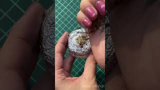 Making miniature tin cans for tomato bushes 🍅🌿 dollhouse miniatures [upl. by Del708]