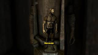 Skyrim Why Do Mannequins Move 😨skyrim gaming rpg shorts [upl. by Llertnor]