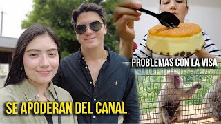 Se apoderan del canal  Problemas con la visa  Probando cheesecake viral [upl. by Say]