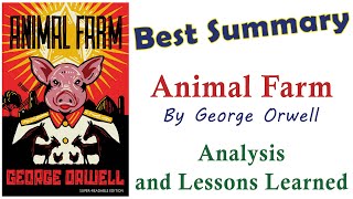 Animal Farm by George Orwell  Audiobook Summary  Improve English Listening Skills  Subtitled [upl. by Padraic629]