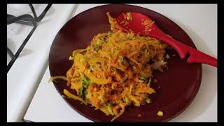 Vegetarian Pad Thai Recipe [upl. by Gavan]