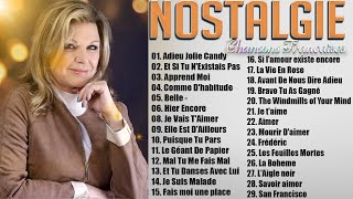 NOSTALGIE CHANSONS FRANÇAISES ♫🗼C Jérome Charles Aznavour Michel Sardou Mireille Mathieu Dalida [upl. by Airoled]