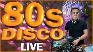 80S DISCO NONSTOP LIVE MIX [upl. by Amolap]