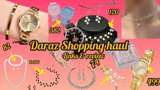 My First YouTube video  Daraz Shopping 🛍️ haul  Daraz Jewelry Shopping Haul StylewithMahnoor [upl. by Yllek]