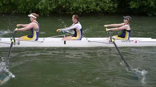 Newnham W2 Division 2 Wednesday Cambridge May Bumps 2024 slow motion [upl. by Temp]