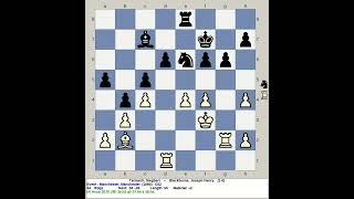 Tarrasch Siegbert vs Blackburne Joseph Henry  Manchester Chess 1890 England [upl. by Attela420]