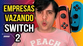 EMPRESAS ESTÃO VAZANDO DETALHES DO SWITCH 2 [upl. by Crifasi]