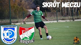 SKRÓT MECZU  KO KRAKÓW GR III PARTYZANT DOJAZDÓW  GDOVIA GDÓW 09112024 [upl. by Arbmat]