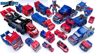 Exciting Leader OPTIMUS PRIME 1 2 3 4 5 TRANSFORMERS Toys  Rise of the Beasts OPTIMUS PRIME Truck [upl. by Anthea543]