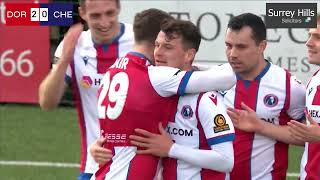 Goal Cam  Wanderers stun Chesterfield 41 at Meadowbank [upl. by Hadwin562]