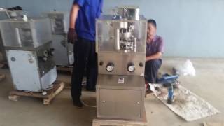 ZP9 60KN6Ton Rotary tablet press machinepowders tableting machine [upl. by Yasu]