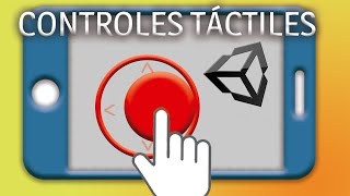 Tutorial Unity y celulares 2  Controles táctiles Joystick digital [upl. by Jelle88]