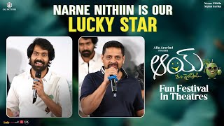 NarneNithiin is Lucky Star  BunnyVas hails Actor script selection  AAY Fun Festival In Cinemas [upl. by Fesuy]