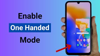 How to Enable or Disable One Handed Mode in Samsung M14 [upl. by Laraine]