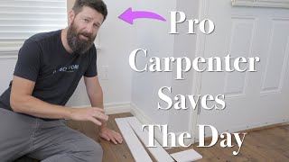 The 4 Fatal DIY Baseboard Mistakes [upl. by Nylleoj]