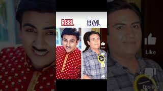 tmkocshort REEL VS REAL Tarak Mehta ka ulta chashma viralshorttrendingshort [upl. by Idnaj]