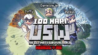 100 Hari di Ultimate Survival World HARDCORE Movie [upl. by Brost]