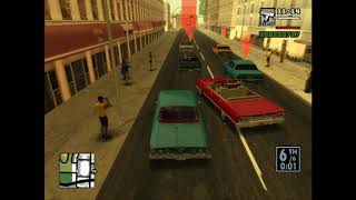 Grand Theft Auto San Andreas  25 High stakesLowRider SkyGFX Mod [upl. by Fogg836]