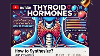 T4→T3 How to Synthesize Thyroid Hormones [upl. by Onitrof]