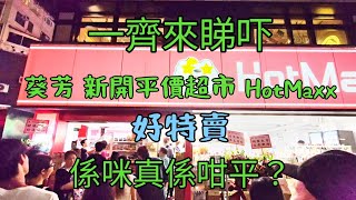 平價超級市場 HotMaxx 好特賣 快閃睇吓有幾平 [upl. by Bolton]