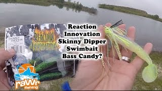 Fishing w Reaction Innovations Skinny Dipper for Bass [upl. by Anis]