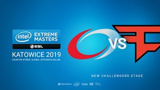 compLexity vs FaZe  IEM Season XIII  Katowice Major 2019  map2  demirage MintGod amp leniniw [upl. by Glenden]