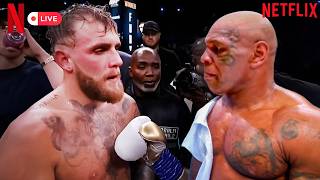 WOW NEW KO Mike Tyson VS Jake Paul Full Fight HIGHLIGHTS  Netflix 2024 [upl. by Selrahc325]