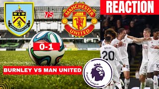 Burnley vs Manchester United 01 Live Stream Premier league Football EPL Match Score Highlights Vivo [upl. by Packer]