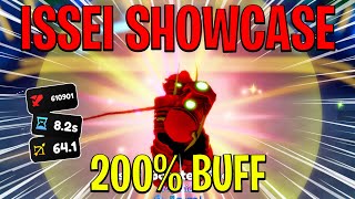 Showcasing NEW Issei Unit  200 Buff Anime Adventures [upl. by Adnik452]