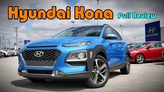 2018 Hyundai Kona FULL REVIEW  Ultimate Limited SEL amp SE [upl. by Lyret]