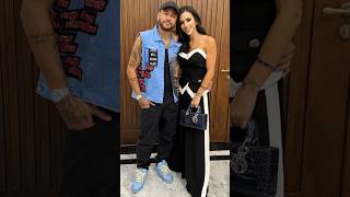 Neymar with his wife Bruna Biancardi short neymar neymarjr brunabiancardi shorts [upl. by Llewen]