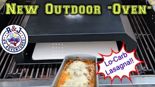 Range Master Pizza Oven  Low Carb Lasagna LoCarb Cooking aldi pizza oven rv life [upl. by Tally]