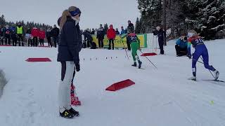 Ingeborg Rustad langrenn junior NC2 Granåsen februar 2024 [upl. by Yarahs535]