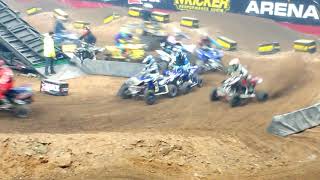 Kicker Arenacross Quads Albany New York 2018 [upl. by Carlita]