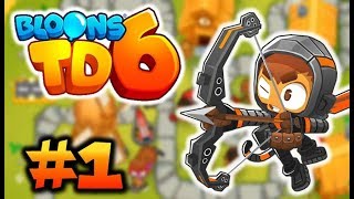 Episode 1 New Hero Quincy  BTD6Bloons TD 6 [upl. by Trautman]