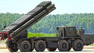 TornadoS 300mm Russias Most Dangerous Multiple Rocket Launcher That Shocked The World [upl. by Rehtae591]