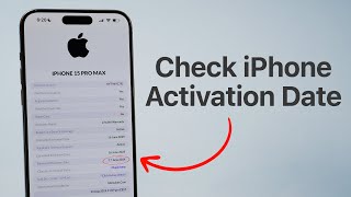 How To Check ANY iPhone Activation Date [upl. by Onateag821]