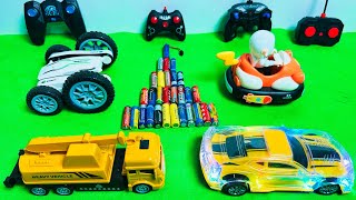 15 Minutes SatisfyingUnboxing Rc Racing light carRc stunt carRC truckRC Cart [upl. by Khalin]