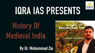 Medieval Indian History by Dr Zia Sir prelims2024 upsc [upl. by Wadleigh15]