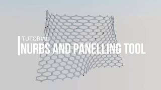 3Ds MAX Tutorial Use Nurbs and panelling tool Part 2 [upl. by Icak]