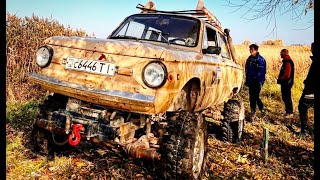 Первые БОЛОТЦА OFFROAD получается разный МЕГАЗАЗ vs Samurai vs Jimny vs Mitsubishi L200 vs Rubicon [upl. by Mehalick]