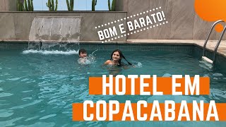 HOTEL RIO DE JANEIRO Bom e barato em Copacabana [upl. by Nomi]