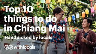 The BEST 10 Things to do in Chiang Mai 🇹🇭 Handpicked by Locals Thailand ChiangMai Travelguide [upl. by Franci]