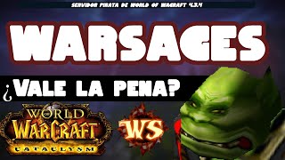 WARSAGES  GPLP WoW ¿VALE LA PENA EN 2021 Servidor privado World of Warcraft 434 [upl. by Esilana]